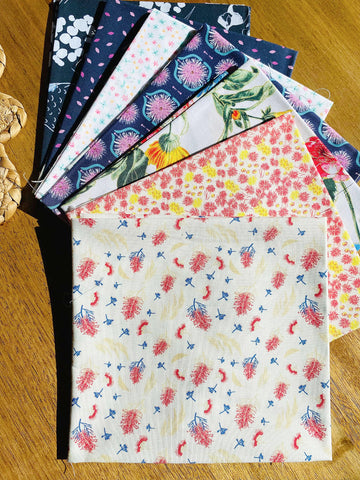 CURATED Fat Quarter Bundle 7 Florals - NEW ARRIVAL