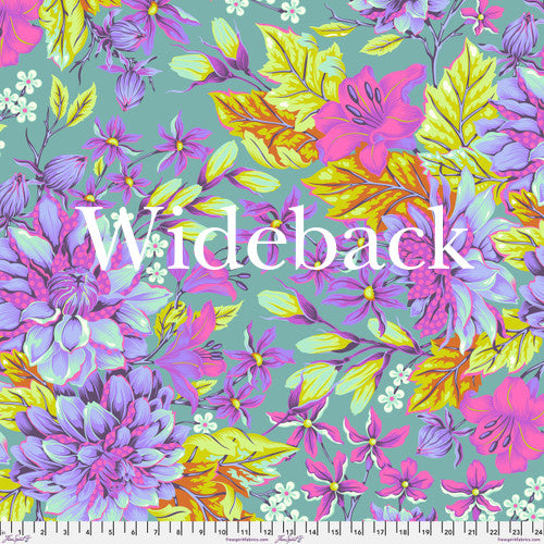 UNTAMED Backing Fabric Hello Dahlia Wideback Cosmic (Extra Wide) - NEW ARRIVAL