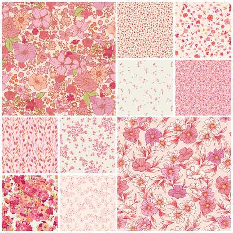 BLOOMCORE Fat Quarter Bundle Blush - PRE ORDER (Nov/Dec 24)