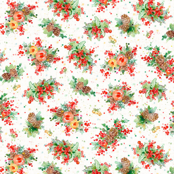 LITTLE DARLINGS CHRISTMAS Christmas Floral - NEW ARRIVAL