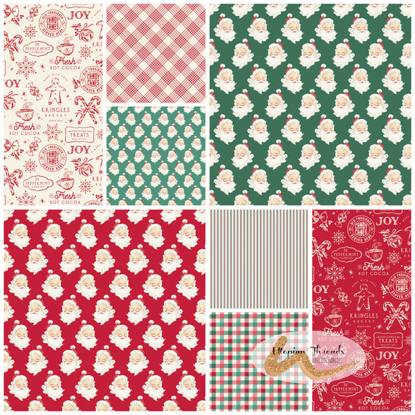 MERRY LITTLE CHRISTMAS Fat Quarter Bundle - NEW ARRIVAL