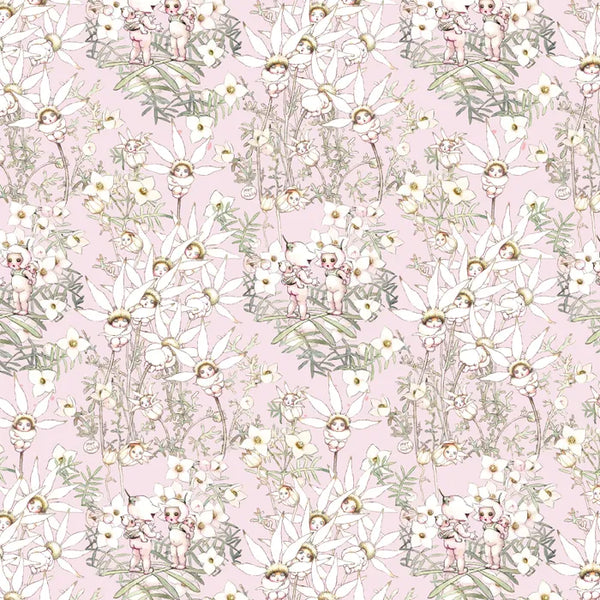 MAY GIBBS COLLECTION Pastel Flowers Pink - PRE ORDER (March 2025)