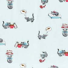 WHAT'S COOKING Tabby Teasers Sky - SALE $13.00 p/m