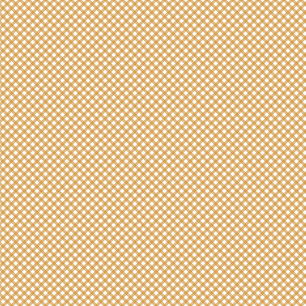 DAISY FIELDS Gingham Butterscotch - SALE $22.00 p/m